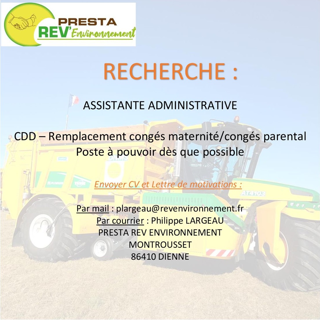 Assistante administrative