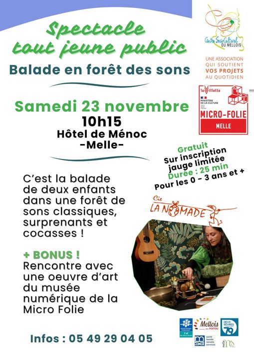 Balade en forêt des sons