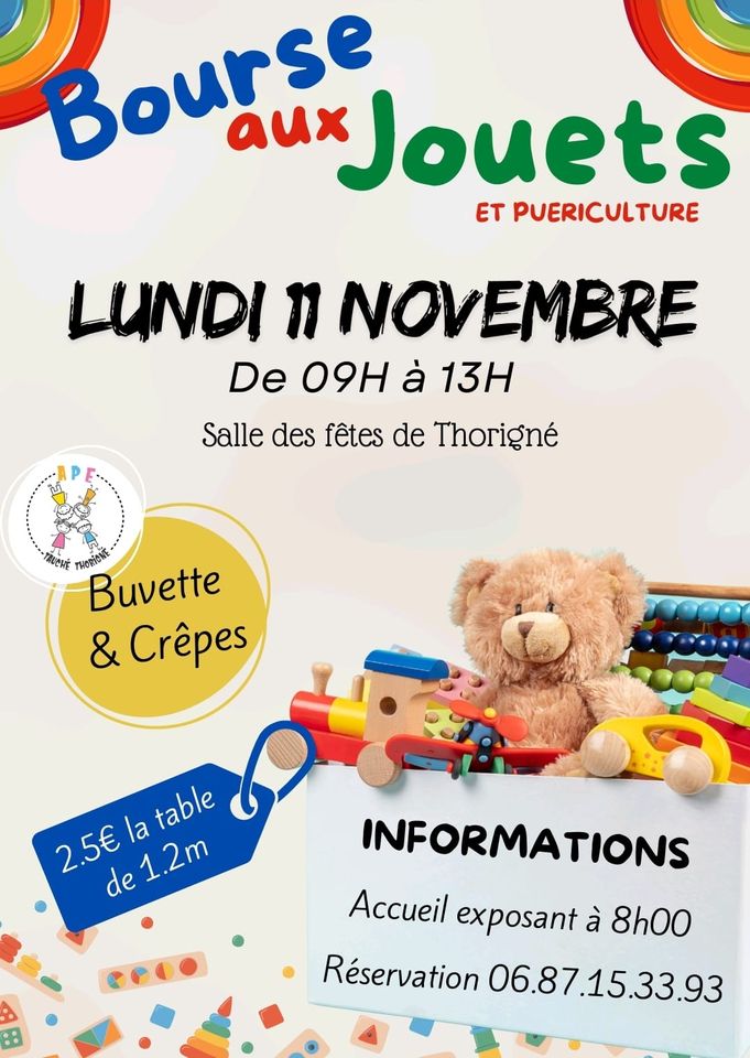 Bourse aux jouets et à la puériculture