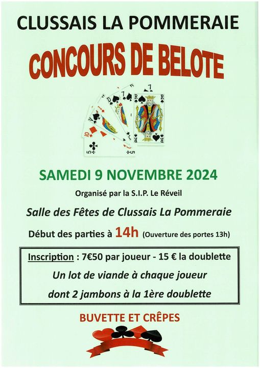 concours de belote