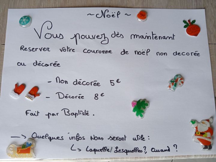 Couronnes de noël