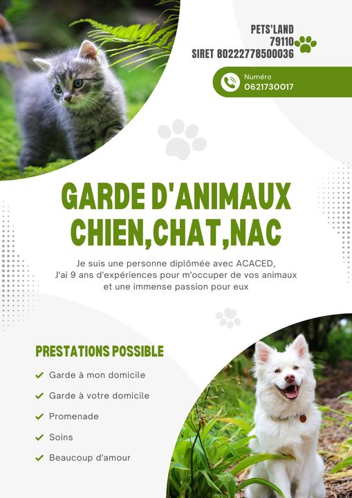 Garde d'Animaux Chien, chat, NAC