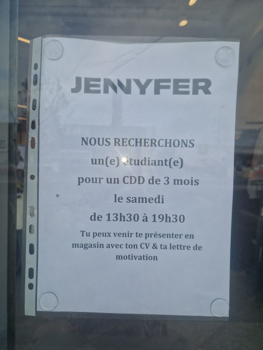 JENNYFER recrute