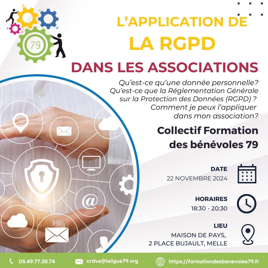 L'application de la RGPD dans les associations