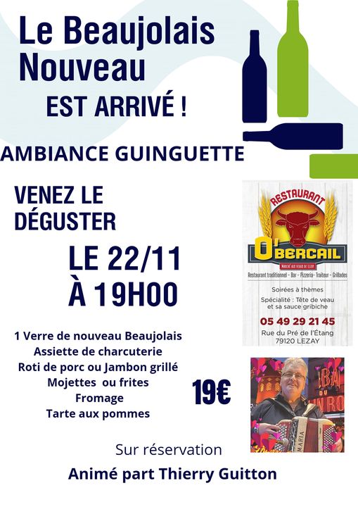 L’arrivée du Beaujolais Nouveau