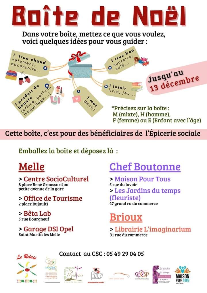 Opération boites de Noël 2