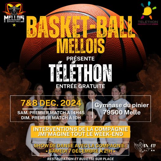 Téléthon avec le Basket-ball Mellois