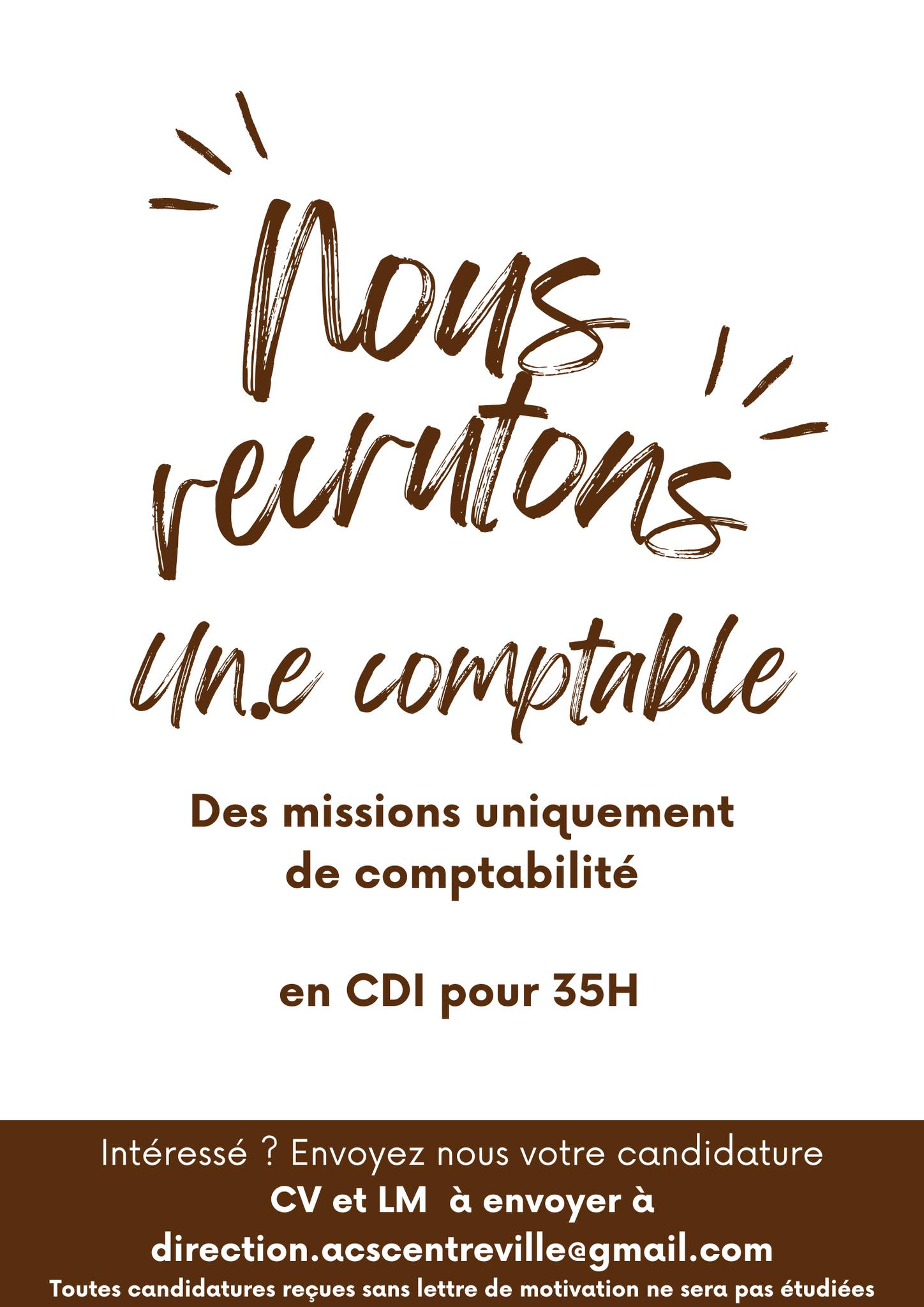 Un.e comptable 35h CDI